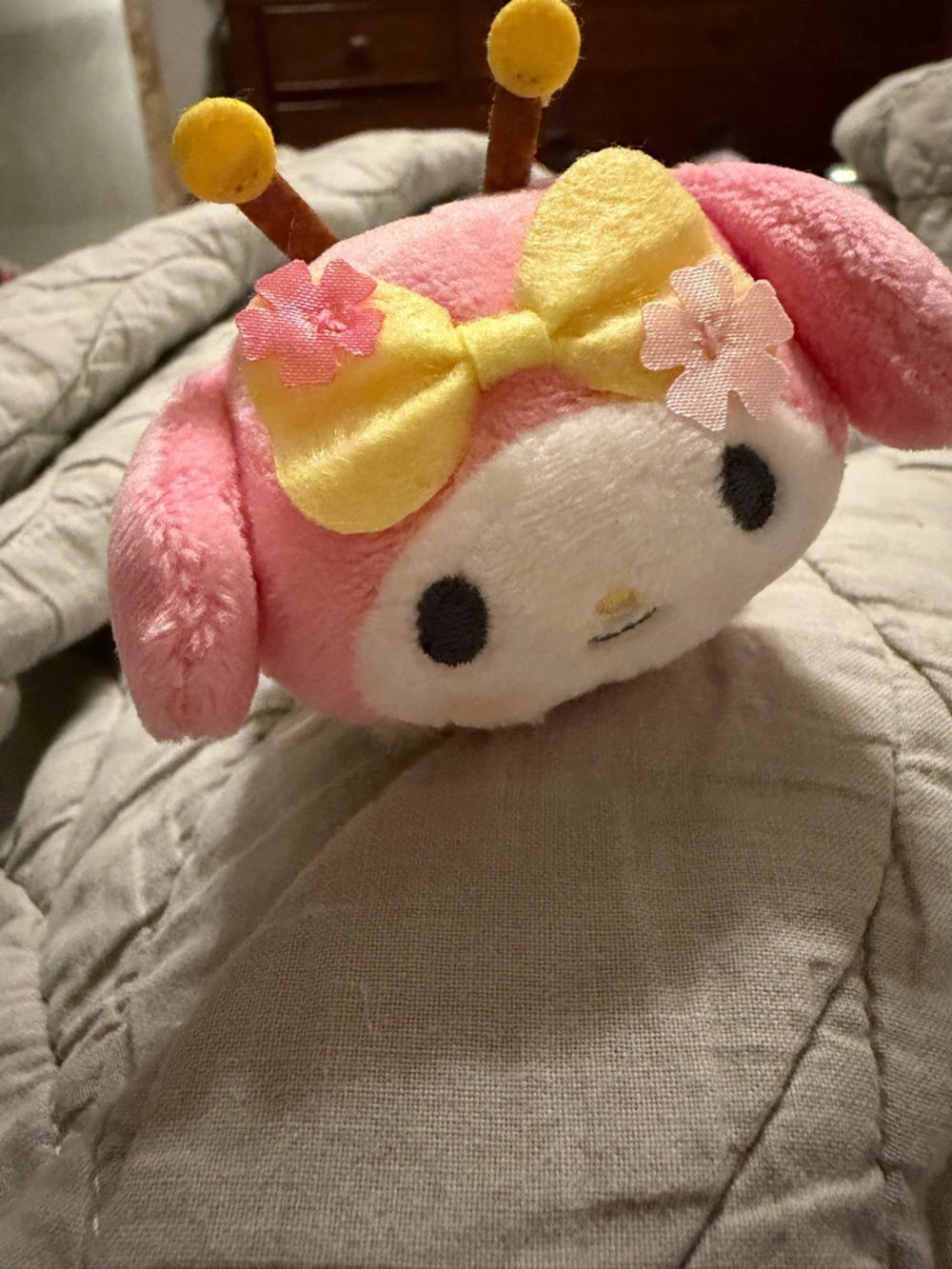 Sanrio Bee My Melody Plush Bag Charm